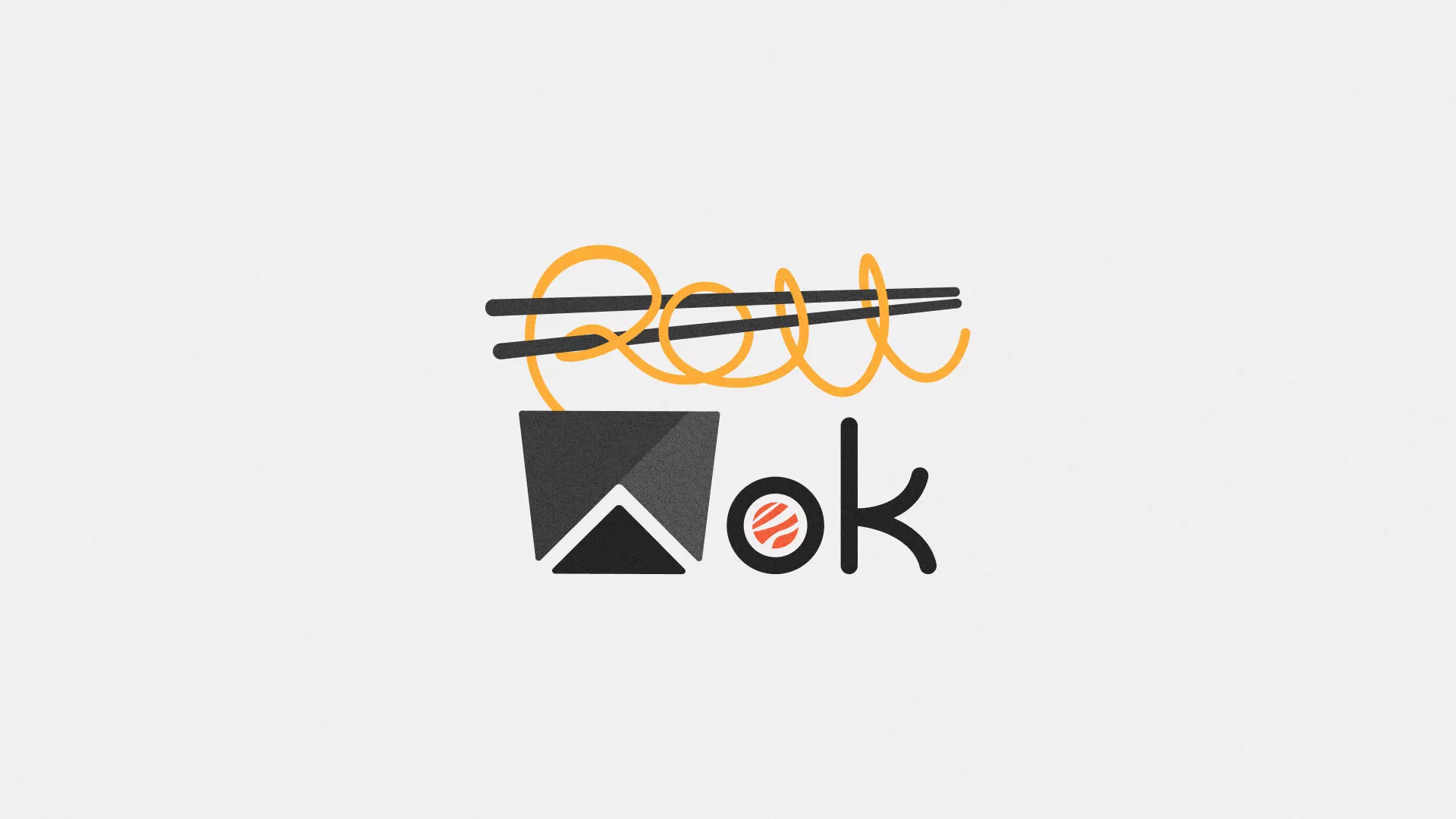 Разработка логотипа в Юрьевце для суши-бара «Roll Wok Club» Разработка логотипа в Юрьевце для суши-бара «Roll Wok Club»