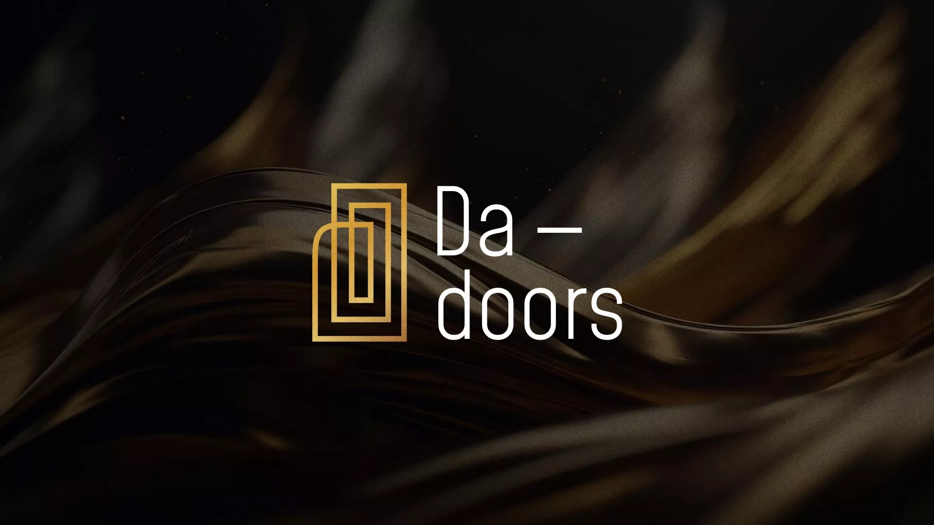 Разработка логотипа для компании «DA-DOORS» в Юрьевце